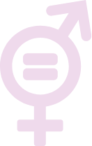Icona uguaglianza di genere